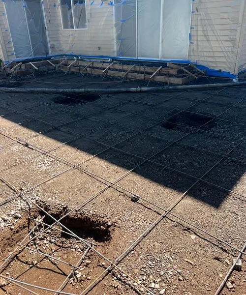 Decorative Stamped Concrete Patio And Walkway in Renton 